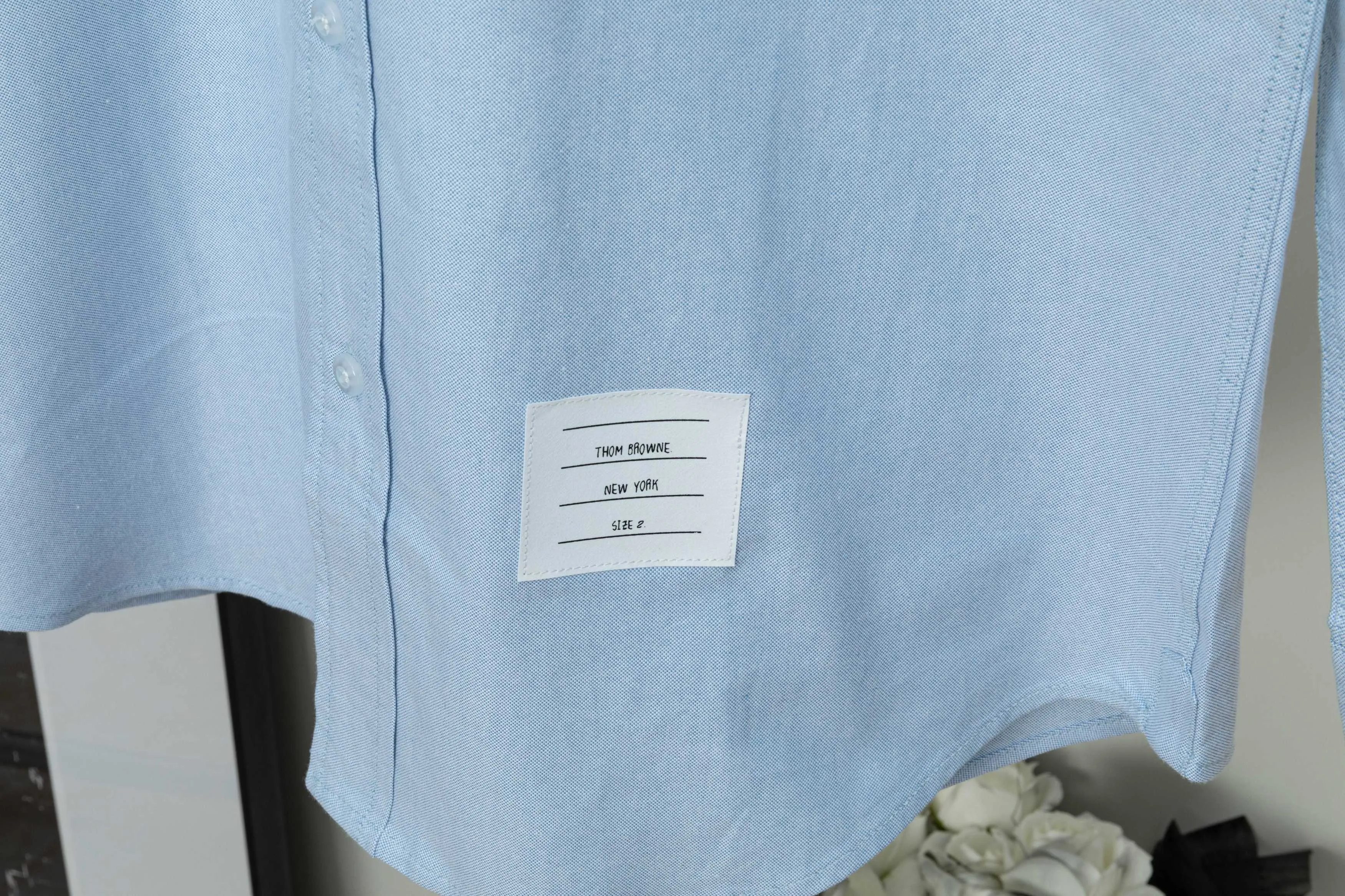 （TBNew Arrival Classic ） THOM BROWNE .TB Same Style 80 Breathable Same Style Authentic ：White/Blue/Light Blue /Black Size：0/1/2/3/4